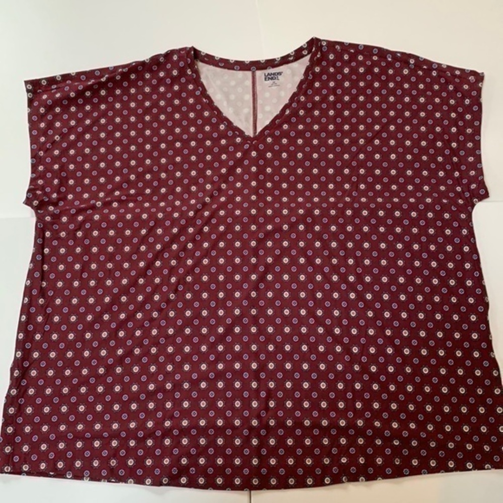 Lands' End Women's Short Sleeve Performance Dolman Top